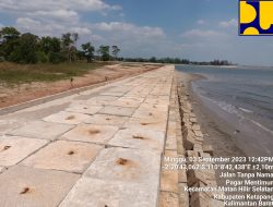 Proyek Pembangunan Pantai BWSK 1 Kalbar Tuai Pujian Masyarakat