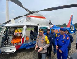 2 Helikopter Jadi Ambulance Udara Disiapkan Polri saat Arus Mudik dan Balik Lebaran