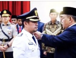 Pj Gubri Lantik Risnandar Mahiwa Sebagai Pj Wako Pekanbaru