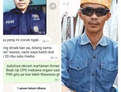 Waketum PPRI Kecam Keras Penghinaan Terhadap Wartawan, Armen Johar : Itu Tidak Semua Benar